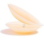 Yeeits Nipple Covers for Women Sticky Bra Hypoallergenic Silicone Reusable Waterproof Sticky Adhesive Nipple Pasties with Box (Caramel, AA-C)