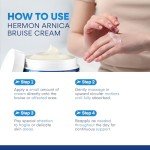 Arnica Bruise Cream Extra Strength: Fast-Acting for Bruising & Swelling on Thin Skin - High Strength Arnica Montana with Vitamins K, C & E–Hydrating Moisturizer for Face & Body 4 oz