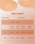 PHODIL Sticky Bra Push Up 2 Pairs,Adhesive Bras Invisible Strapless Backless Bras for Women XL(Fit Cup C/D)