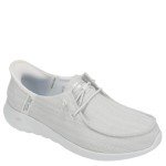 Skechers Performance Slip-Ins: Go Walk Joy-Fantasia Women's Slip On, 11 C/D US, White-Silver