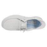 Skechers Performance Slip-Ins: Go Walk Joy-Fantasia Women's Slip On, 11 C/D US, White-Silver