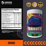 Ekkovision Ekkolyte Electrolytes and Minerals Powder, 50 MG Vitamin C & 155 MG Magnesium for Hydration Support, Essential Electrolytes for Women and Men, Orange Flavor, 120 Servings