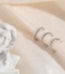 Ear Cuffs Hoop Cuffs Earrings Non Piercing for Women-Clip on earrings Cartilage earrings Dainty 14K Gold/Silver Plated Tarnish Trendy Jewelry Set