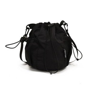 TWOYOMN Small Nylon Crossbody Bags for Women Men With Drawstring Cell Phone Purse Wallet Handbags with Inner Compartments