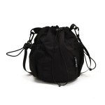 TWOYOMN Small Nylon Crossbody Bags for Women Men With Drawstring Cell Phone Purse Wallet Handbags with Inner Compartments