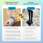 Boot Dryer Shoe Dryer, Glove Dryer and Boot Warmer Heat Blower, with Intelligent Timer(30-60-120min) for Work Boot Ski Sneaker 90° Bendable Adjustable(White)