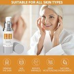 Super Vitamin C Serum for Women Over 70: Advanced Anti-Aging Vitamin C, Niacinamide, Vitamin E & Caffeine Formula，Hydrates, Firms, Lifts, Targets Wrinkles & Dark Spots, 1.0 fl. oz.