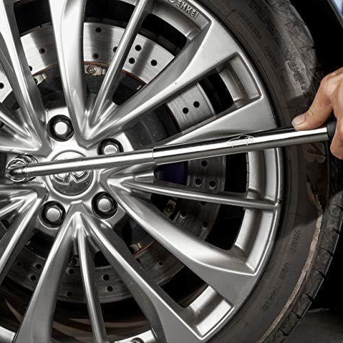 EPAuto Telescoping Lug Wrench with CR-V Sockets