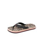Reef Kids Ahi Flip-Flop, Floral Cheetah, 6 US Unisex Big