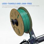 ELEGOO PLA Filament 1.75mm Neon Green 1KG, 3D Printer Filament Dimensional Accuracy +/- 0.02mm, 1kg Cardboard Spool(2.2lbs) 3D Printing Filament Fits for Most FDM 3D Printers