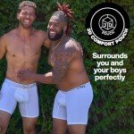 STEP ONE Mens Boxers Shorts, 3 Pack, Anti Chafing Underwear for Men, Moisture-Wicking Boxer Shorts with 3D Pouch Mixed Pack X-Large