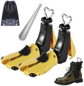 JJDPARTS Shoe Stretcher Women Men, Boot Stretcher Women, Adjustable Unisex Shoe Boot Stretcher Wide Feet