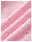 WDIRARA Women's 3D Flower Tie Front Ruffle Trim Halter Top Tie Backless Camisole Pink Solid Large