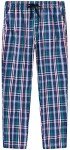 MoFiz Men's Pajama Pants Soft Sleep Pajama Bottoms Lightweight Cotton Lounge Pants with Pockets 3 Pack Large
