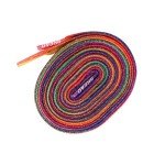 Bread Elastic No Tie Shoelaces for Adults and Kids – Stretch Shoe Laces for Sneakers, Running Shoes, Boots – Durable Shoelaces for Men, Women, Seniors, Athletes, Prime Rainbow, 45"