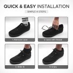 Bread Elastic No Tie Shoelaces for Adults and Kids – Stretch Shoe Laces for Sneakers, Running Shoes, Boots – Durable Shoelaces for Men, Women, Seniors, Athletes, Prime Rainbow, 45"