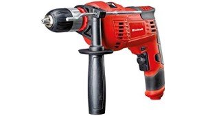 Einhell TC-ID 1000 Percussion Drill Kit, 3000 RPM, 1010 W, 240 V, Red