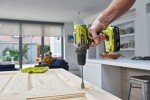 RYOBI Cordless Drill Driver 18V ONE+ with 2 Batteries 1.5Ah, Charger and Bag - 2 Speed, Drill Chuck 13 mm