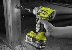 RYOBI Cordless Drill Driver 18V ONE+ with 2 Batteries 1.5Ah, Charger and Bag - 2 Speed, Drill Chuck 13 mm