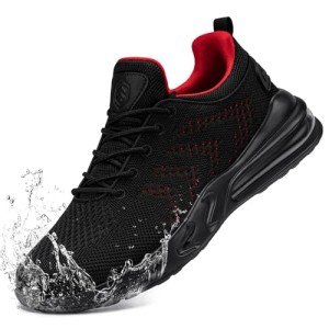 LARNMERN Waterproof Non-Slip Work Sneakers for Men
