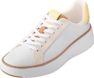 Cole Haan Women's Grandpro Golf Sneakers, White/Birch