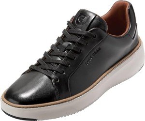 Cole Haan Women’s Grandpro Golf Sneakers, Black/Dove
