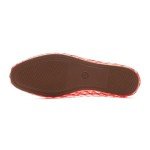 HEVA Women's Red Jelly Mesh Summer Flats