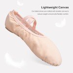 Women's Canvas Ballet Slippers - Style 7.5