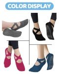 Non-Slip Grip Socks for Pilates and Yoga