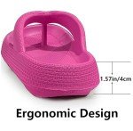 Women's Hot Pink Pillow Flip Flops - EVA Sandals