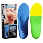 Comfort Insoles with Metatarsal Support Pads