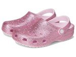 Pink Glitter Crocs for Kids - Classic Clogs