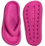 Women's Hot Pink Pillow Flip Flops - EVA Sandals