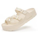 Goosecret Women’s Comfortable Arch Support Platform Sandals