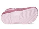 Pink Glitter Crocs for Kids - Classic Clogs