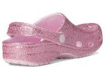 Pink Glitter Crocs for Kids - Classic Clogs