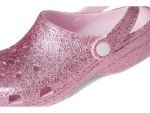 Pink Glitter Crocs for Kids - Classic Clogs