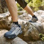Men's Lightweight Waterproof Hiking Shoes - Non-Slip