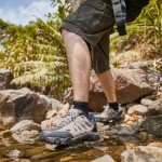 Men's Lightweight Waterproof Hiking Shoes - Non-Slip