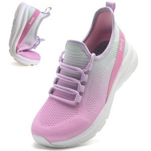Women's Extra Wide Lightweight Running Sneakers - 8825