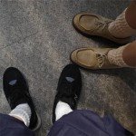 DAUCO 4 Pairs Cozy Cotton Crew Socks
