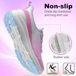 Women's Extra Wide Lightweight Running Sneakers - 8825