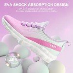 Women's Extra Wide Lightweight Running Sneakers - 8825