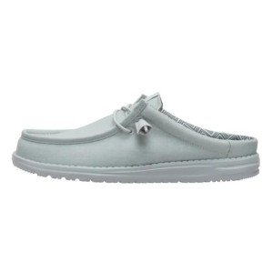 HEYDUDE Wally Slip-On Mules in Puritan Grey