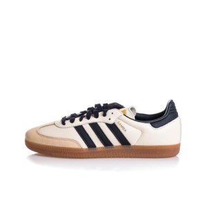 adidas Samba OG Women's Sneakers - Beige, Size 5