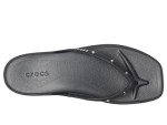 Crocs Women's Miami Black Studded Flip Flops