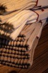 DAUCO 4 Pairs Cozy Cotton Crew Socks