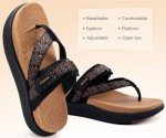 Womens Orthotic Flip Flops with Arch Support