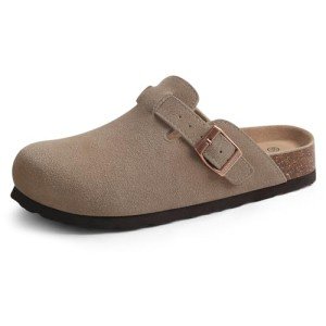 Suede Clogs with Arch Support for All Sizes