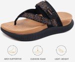 Womens Orthotic Flip Flops with Arch Support